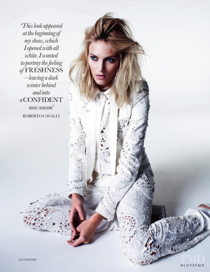 Anja Rubik featured in The Pieces You Need Now. By The Designers You Love., February 2013