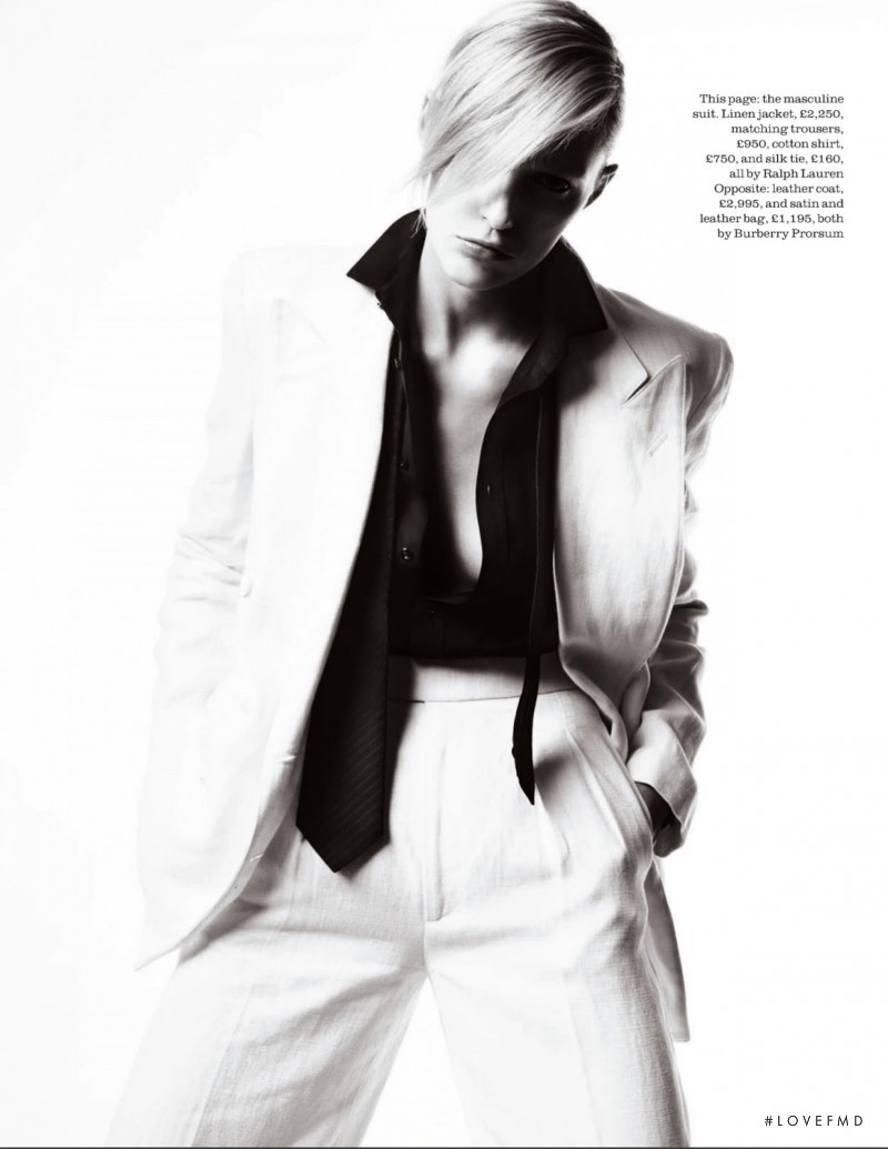 Anja Rubik featured in The Pieces You Need Now. By The Designers You Love., February 2013