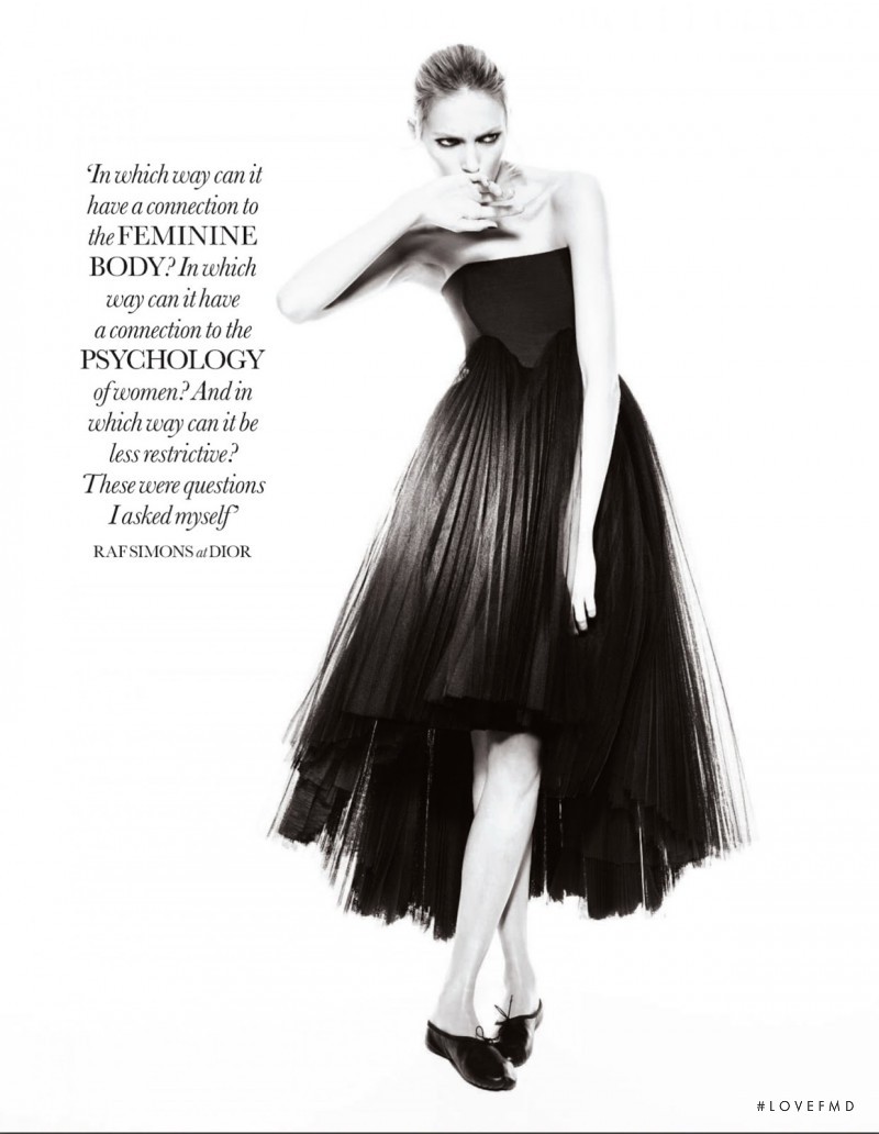 Anja Rubik featured in The Pieces You Need Now. By The Designers You Love., February 2013