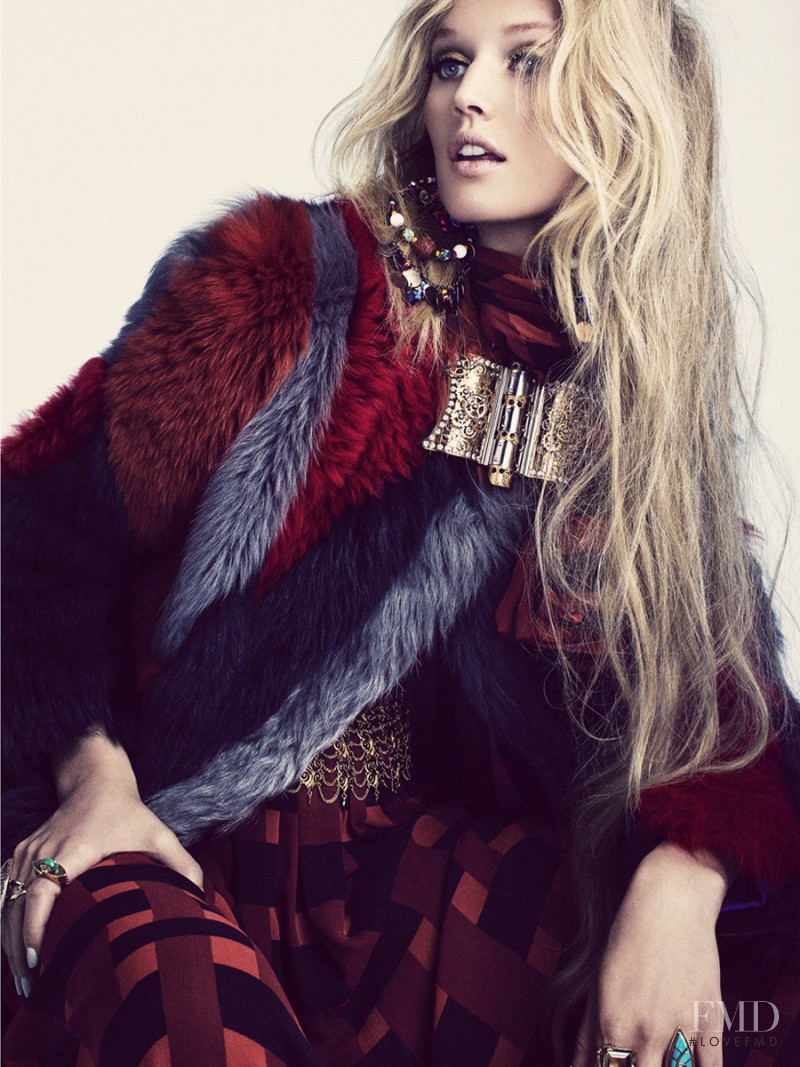 Toni Garrn featured in Toni\'s Tribe, December 2012