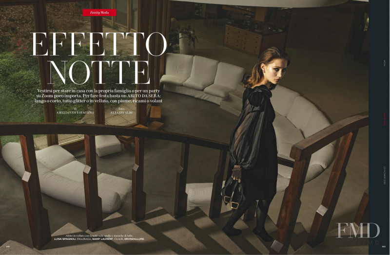 Vika Evseeva featured in Effetto Notte, December 2020