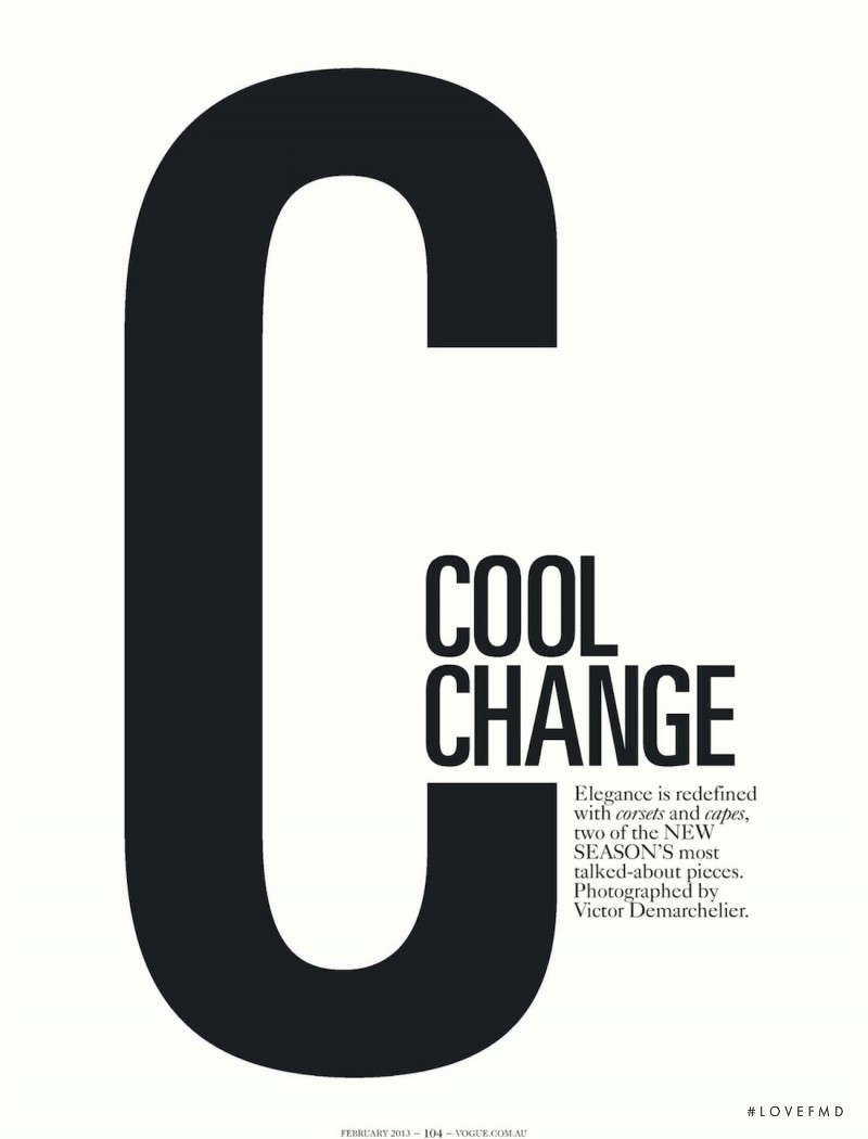 Cool Change, February 2013