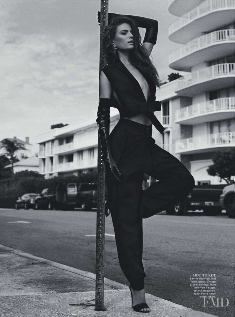 Cameron Russell featured in Miami Heat, February 2013