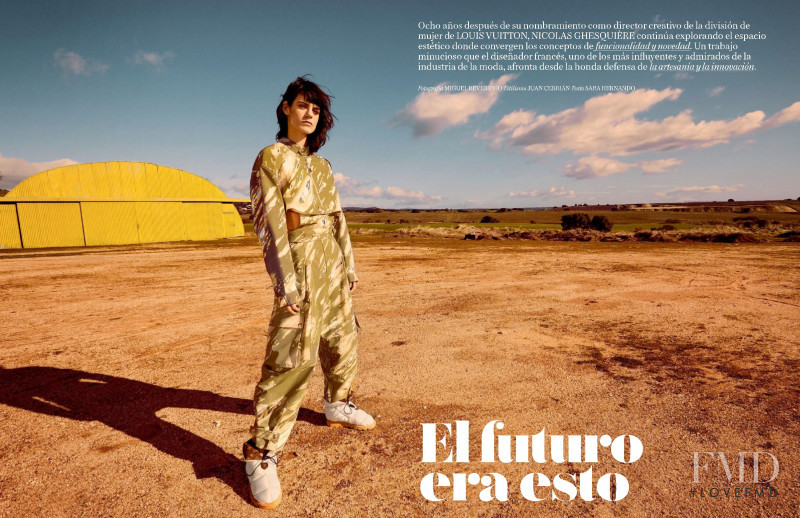 Miriam Sanchez featured in El futuro era esto, April 2021