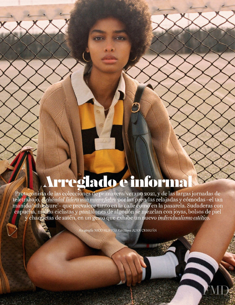 Blesnya Minher featured in Arreglado e informal, April 2021