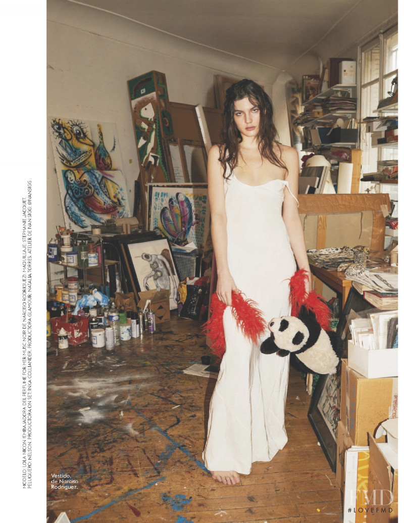 Lola Nicon featured in Celebrity Skin, April 2021