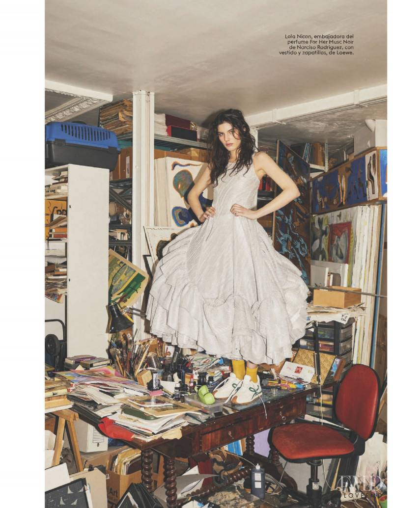 Lola Nicon featured in Celebrity Skin, April 2021