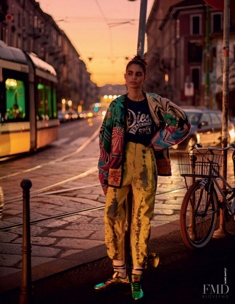 Mariana Santana featured in Streets of Milan, March 2021