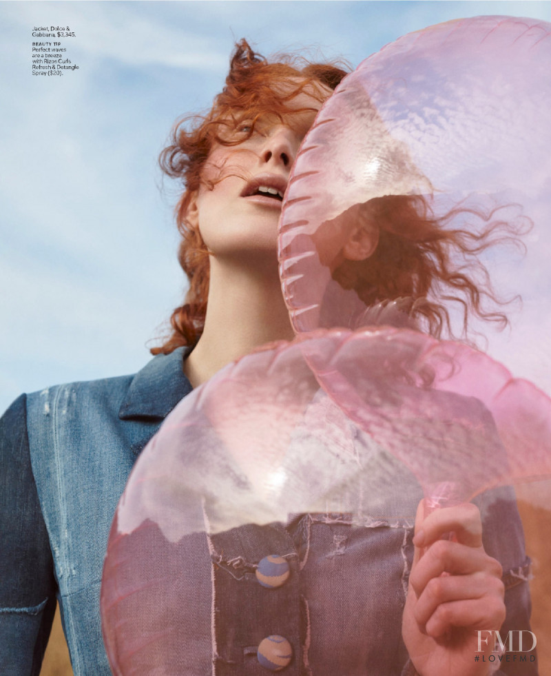 Karen Elson featured in California Dreaming, March 2021