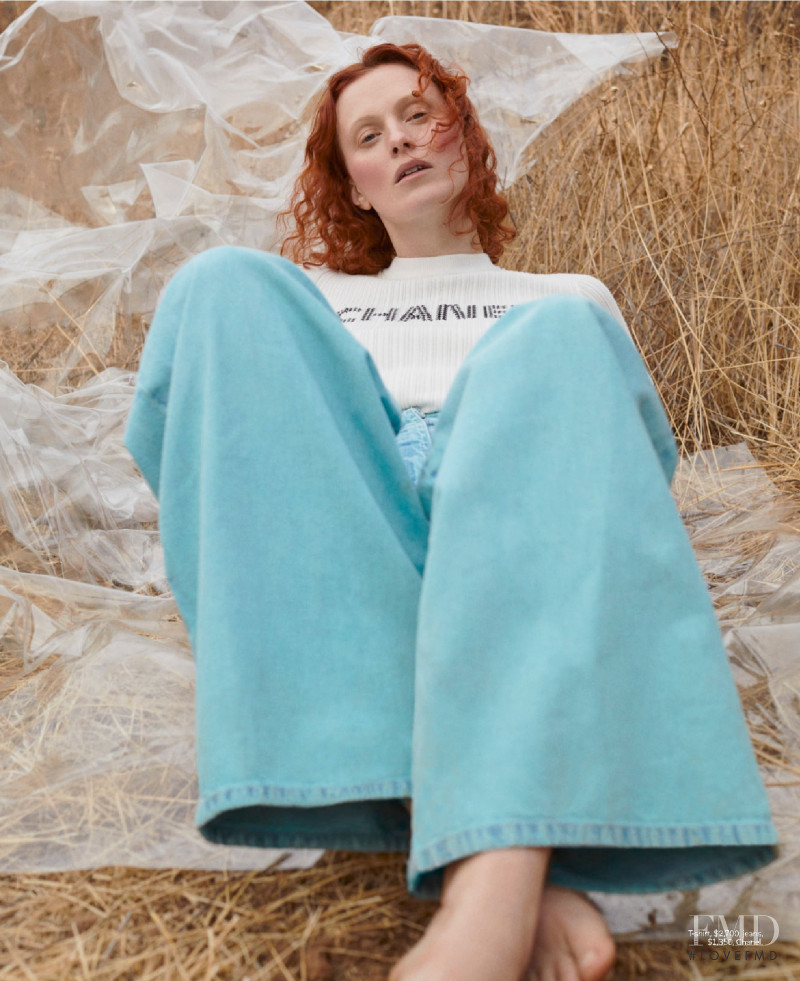 Karen Elson featured in California Dreaming, March 2021