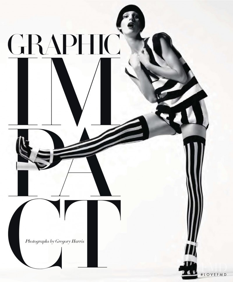 Marte Mei van Haaster featured in Graphic Impact, February 2013