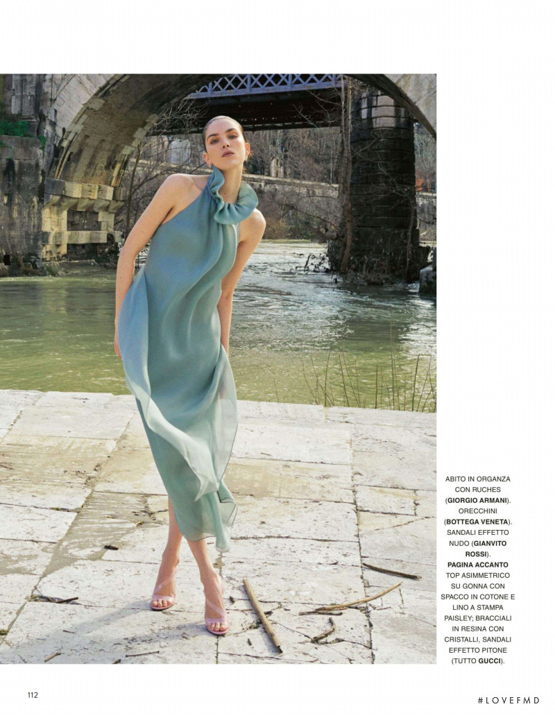 Sanne de Roo featured in Sotto Il Cielo Di Roma, February 2021