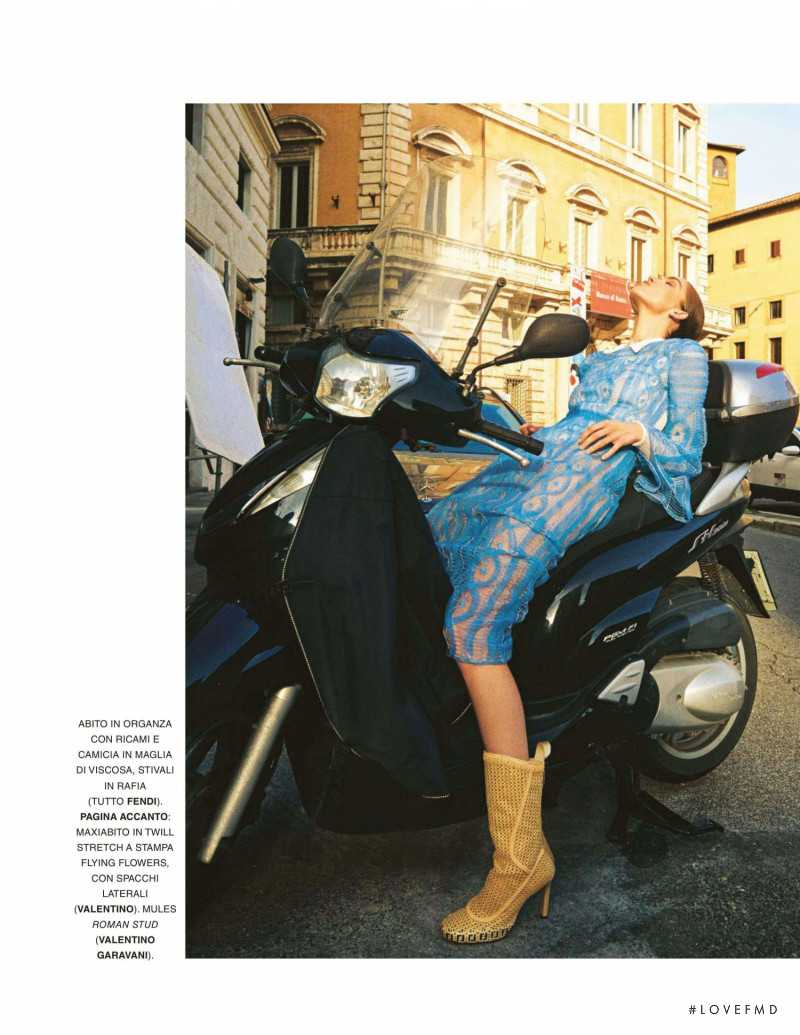 Sanne de Roo featured in Sotto Il Cielo Di Roma, February 2021