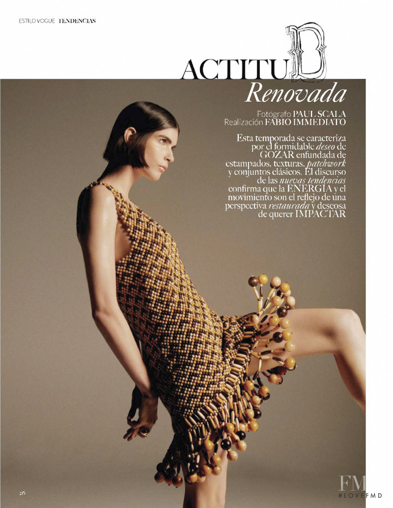 Elisa Mitrofan featured in Actitud Renovada, March 2021