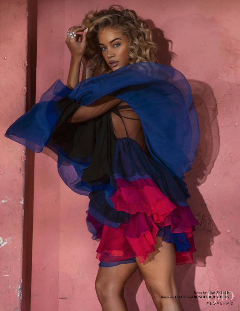 Jasmine Sanders featured in Fashion Force: Jasmine Sanders, February 2021