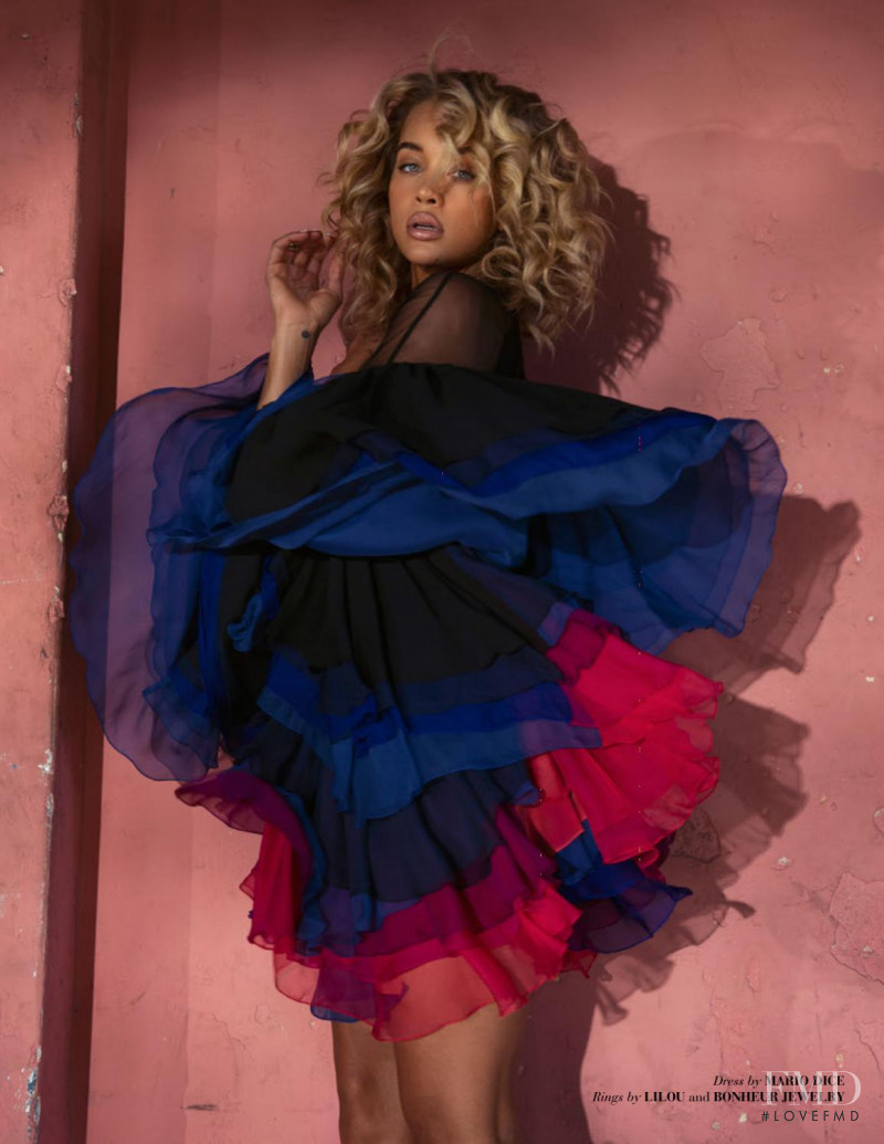 Jasmine Sanders featured in Fashion Force: Jasmine Sanders, February 2021