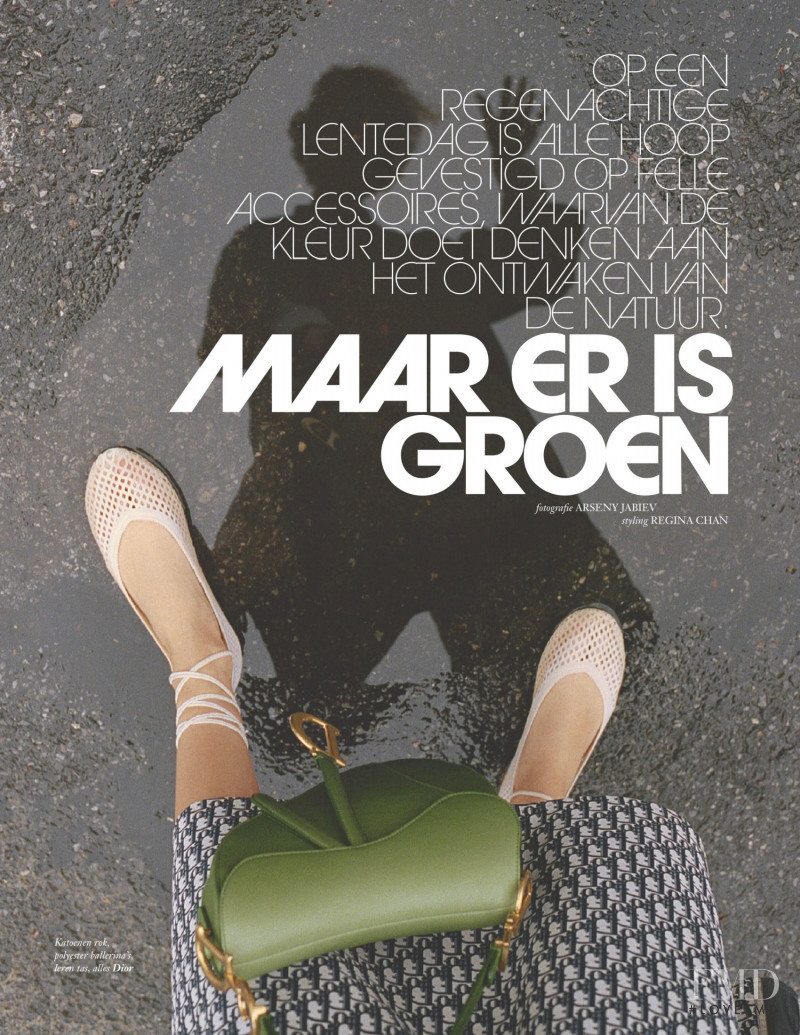 Sasha Knysh featured in Maar Er Is Groen, March 2021