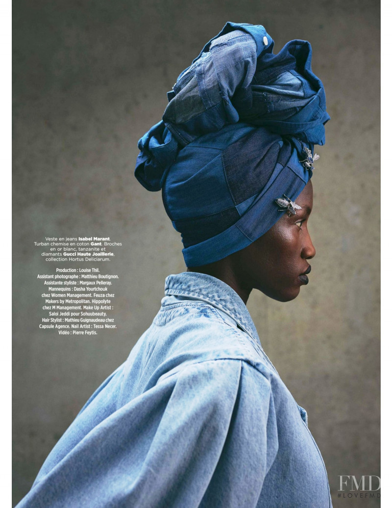 Feuza Diouf featured in Toile Moderne, March 2021