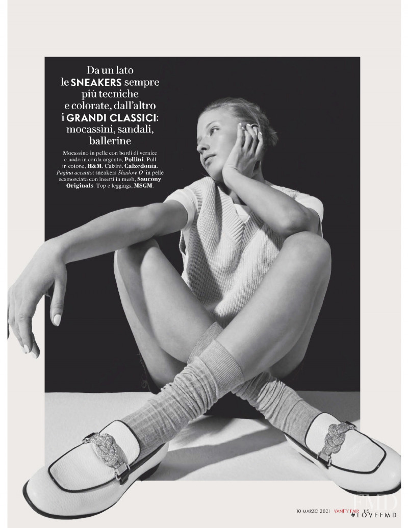 Linda Slava featured in Tieni Il Passo, March 2021