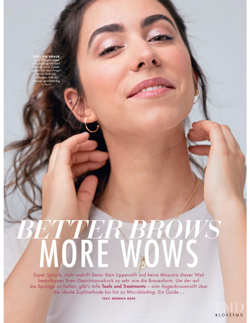 Better Brows More Wows, April 2021