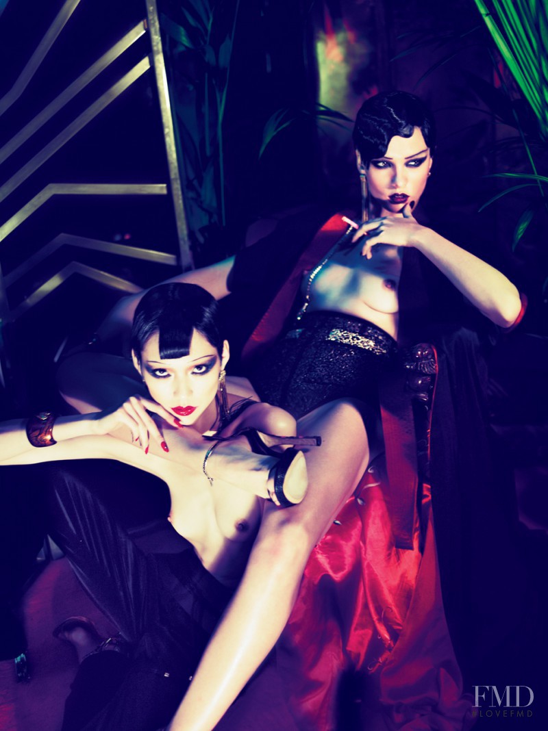 Crystal Renn featured in China Girls, March 2011