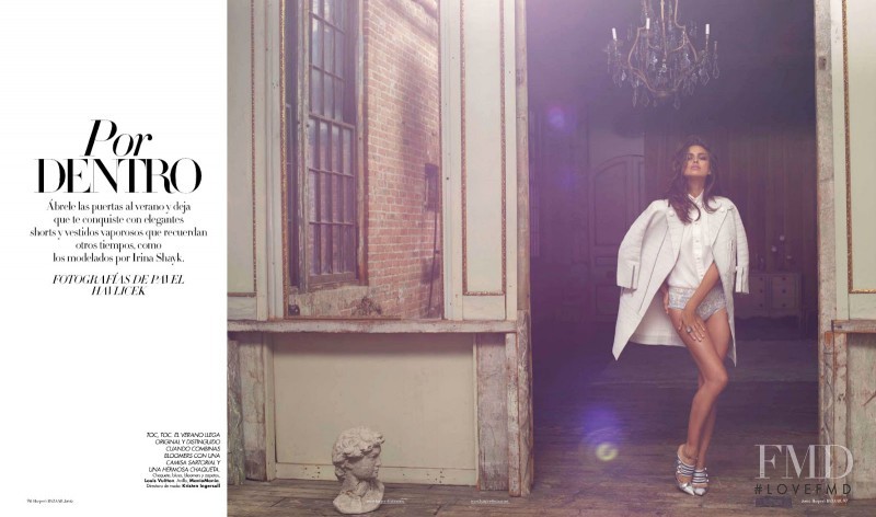 Irina Shayk featured in Por Dentro, June 2012