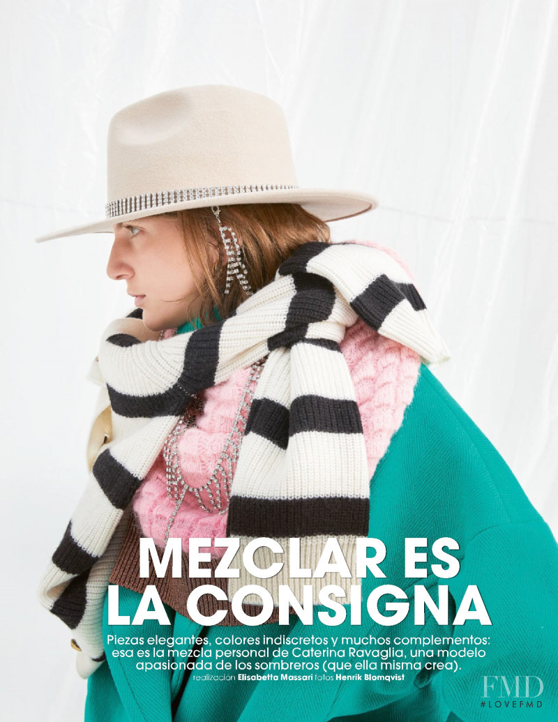 Caterina Ravaglia featured in Mezclar Es La Consigna, February 2021