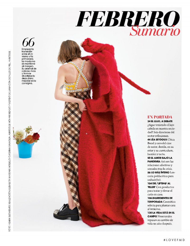 Caterina Ravaglia featured in Mezclar Es La Consigna, February 2021