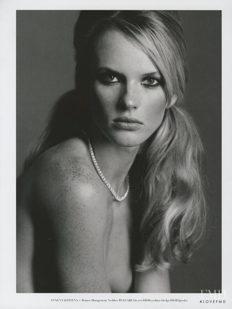 Anne Vyalitsyna featured in A Woman Is A Woman, September 2012