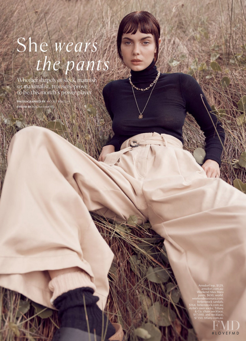 Emma Boyd featured in She wears the pants, April 2021