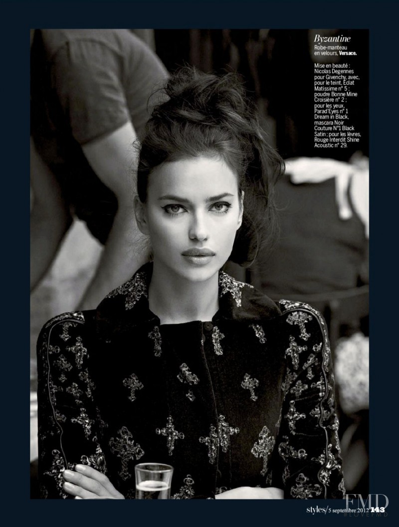 Irina Shayk featured in Revue de saison, September 2012