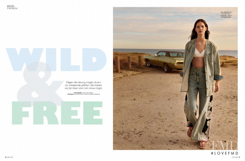 Lucinda Schaefers featured in Wild & Free, March 2021