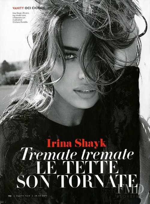 Irina Shayk featured in Tremate tremate le tette son tornate, March 2012