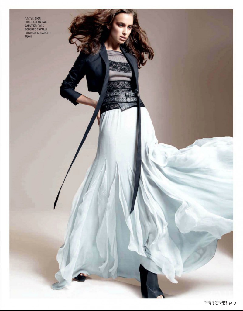 Irina Shayk featured in Zorro, April 2012