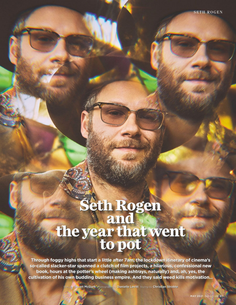 Seth Rogen and the year that went to pot, May 2021