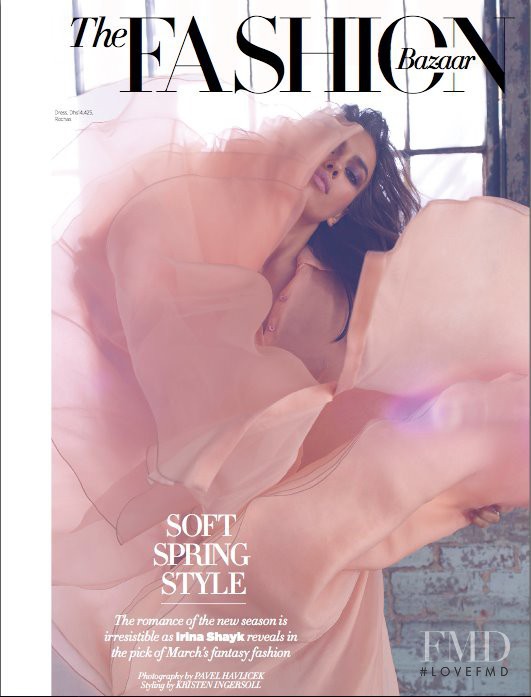 Irina Shayk featured in Soft Spring Style, March 2012