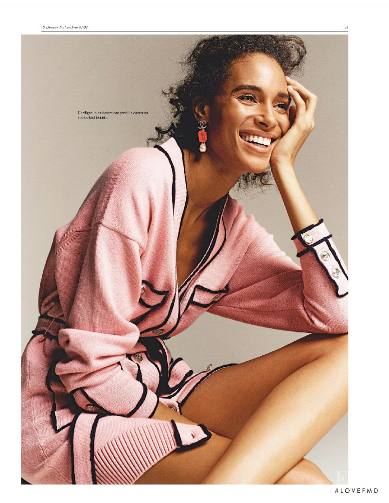 Cindy Bruna featured in Lo stile secondo Cindy, April 2021