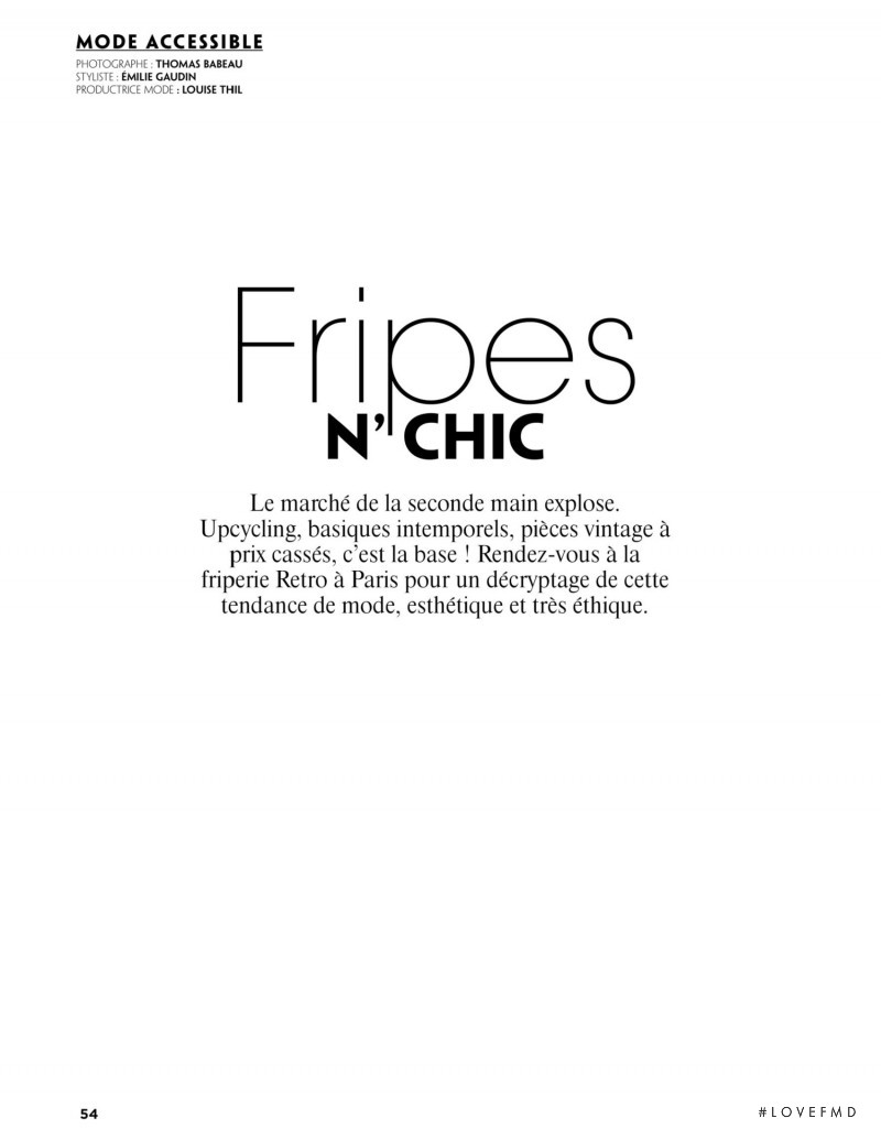 Fripes N\'Chic, April 2021