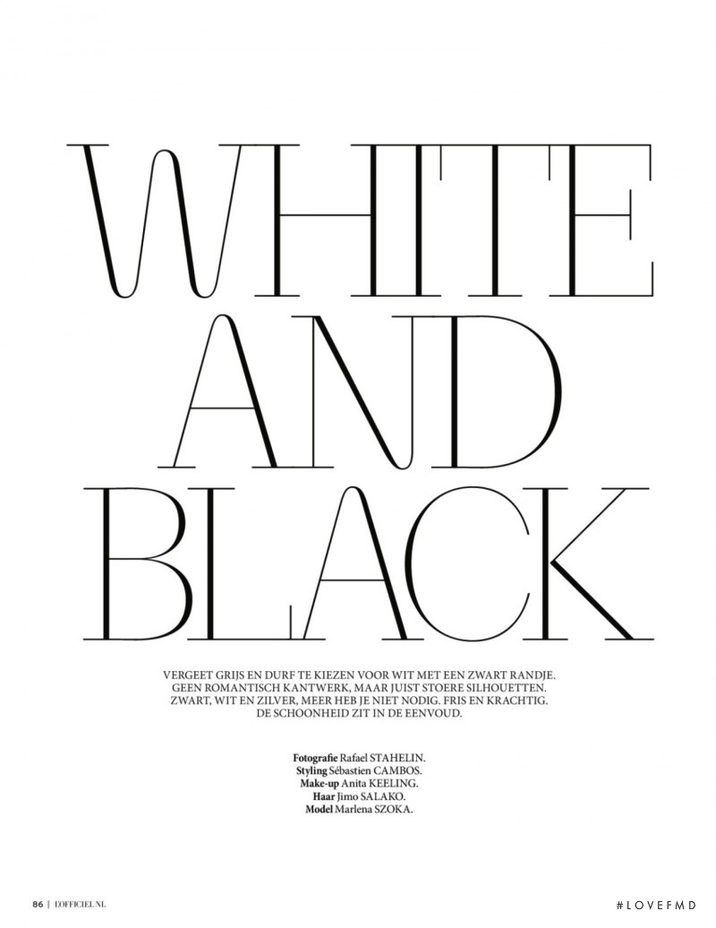 White and Black, February 2011