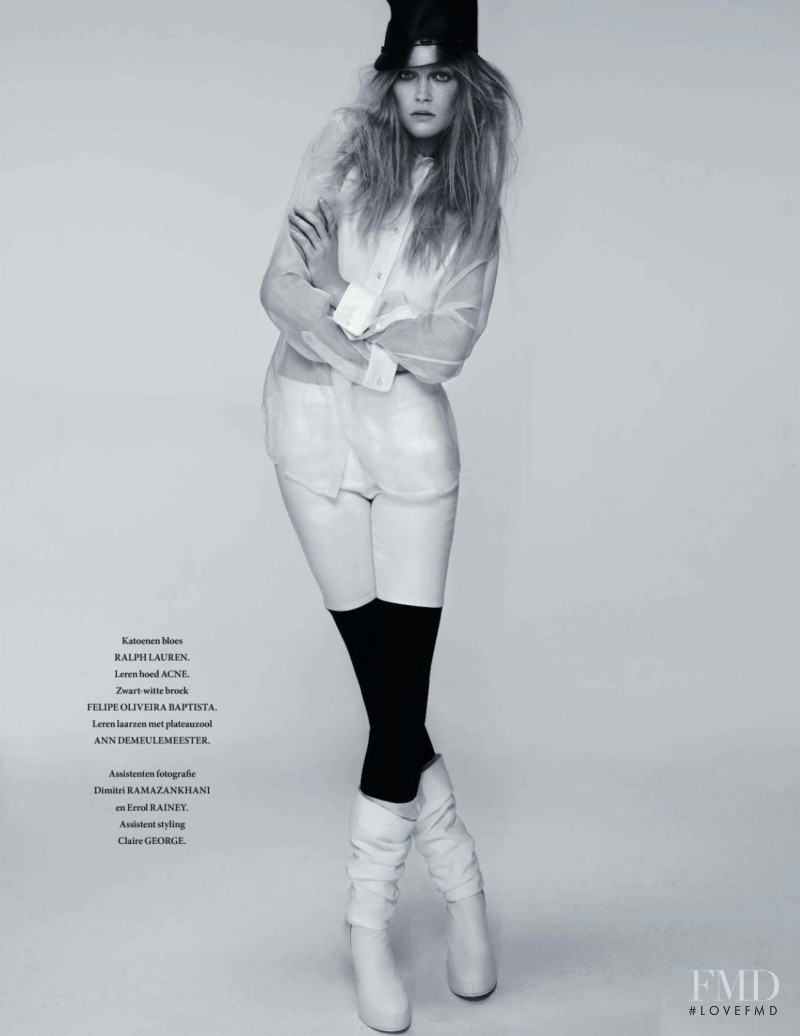 Marlena Szoka featured in White and Black, February 2011