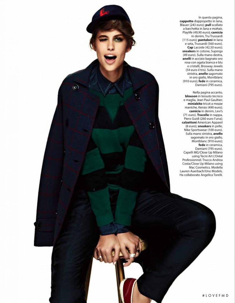 Lauren Auerbach featured in Preppy girl, October 2011