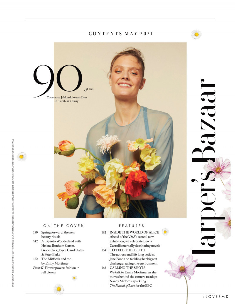 Constance Jablonski featured in Fresh As A Daisy, May 2021