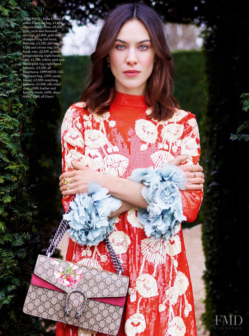 Alexa Chung featured in Colour My World, May 2021