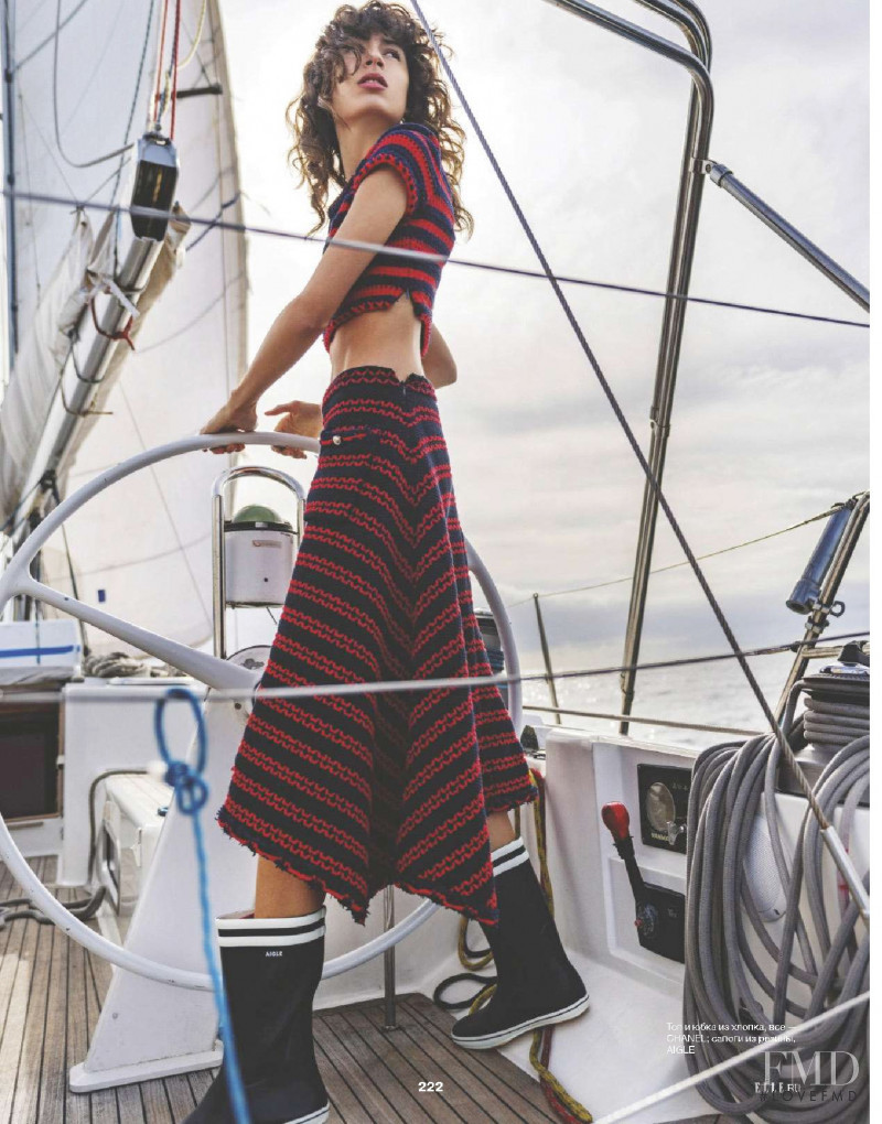 Ana Arto featured in Yacht, sail, March 2021