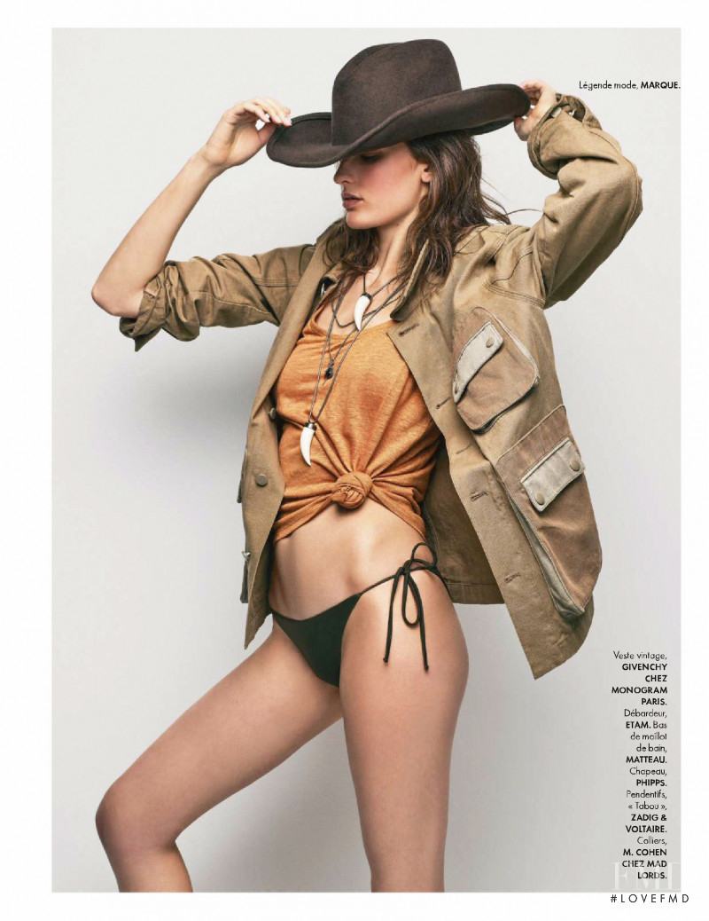 Louise Lefebure featured in Mode-Trotteur, April 2021