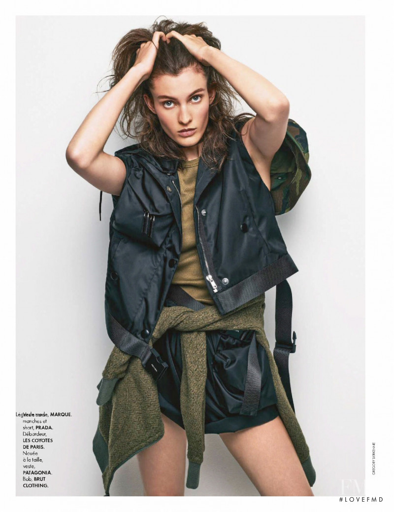 Louise Lefebure featured in Mode-Trotteur, April 2021
