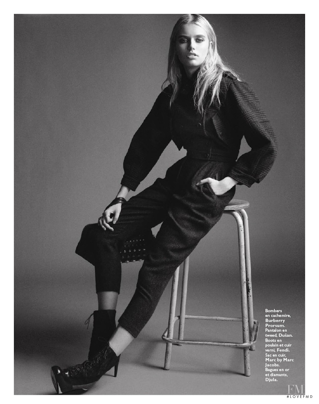 Dream Dressing in Grazia France with Megan Irminger wearing Marc by ...