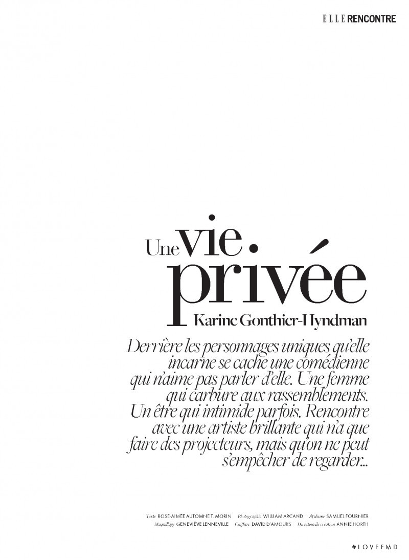 Une vie privee, May 2021