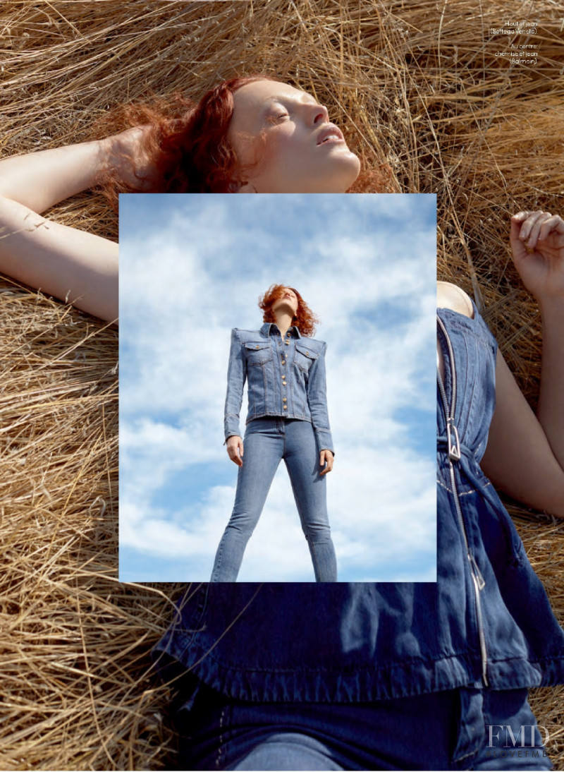 Karen Elson featured in Sous le soleil, May 2021