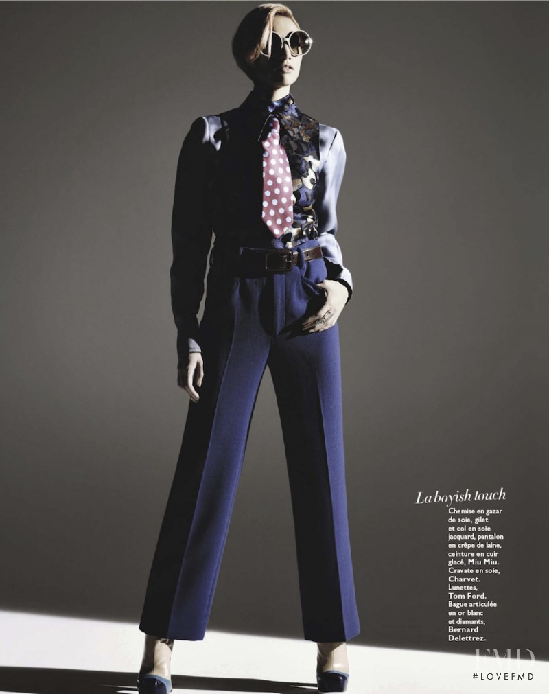 Autumn Kendrick featured in Belle Oui Comme Bowie, January 2013